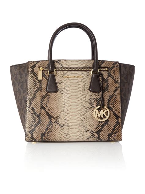 michael kors sophie large satchel sand